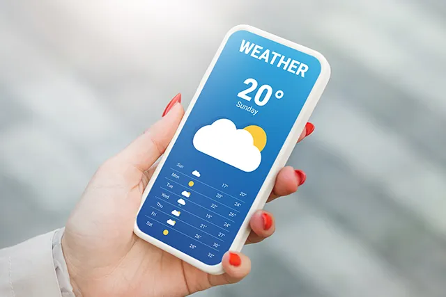 24*7 Weather tracking