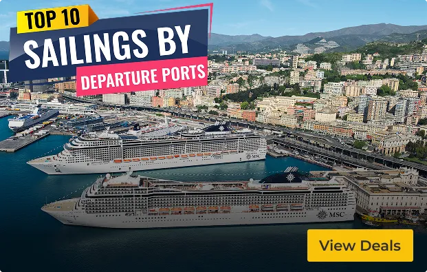 Top 10 Sailings By Departure Ports