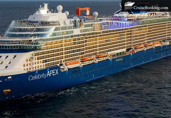 Celebrity Apex Commences its Journey from Southampton