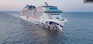 MSC Euribia arrives in the UAE for its first season in the Middle East